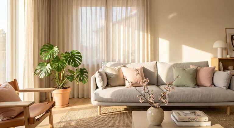 Déco salon printemps 2026 : 10 idées faciles pour rafraîchir son intérieur