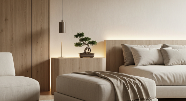 Chambre Japandi Minimaliste : Art du Moins pour Maximum de Zen