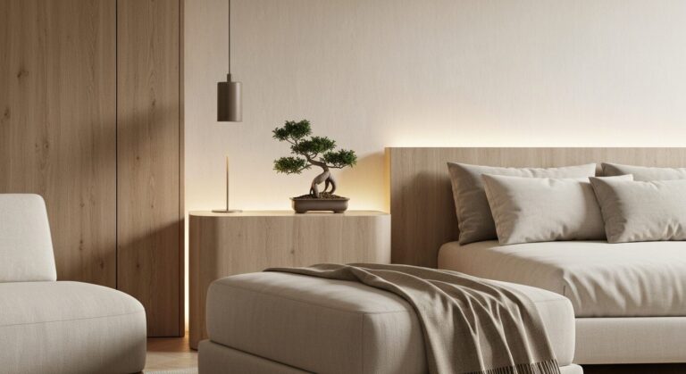 Chambre Japandi Minimaliste : Art du Moins pour Maximum de Zen