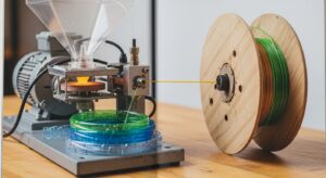 Machine DIY transformant des bouteilles plastique PET en filament pour imprimante 3D