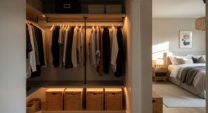 Dressing sans Porte : Comment Organiser un Walk-in Ouvert